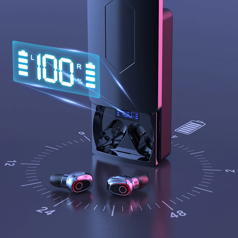 TWS-стереонаушники с поддержкой Bluetooth 5 1 и зарядным футляром на 10000 мА · ч |
