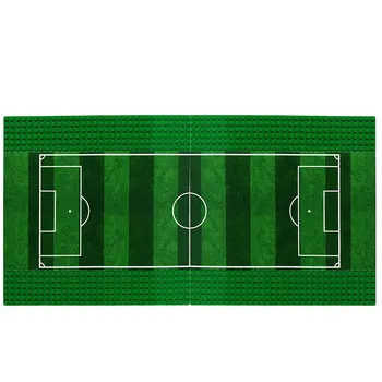 

32 x 32 Holes Small Particles Football Field Baseboard for Building Block Urban Scene Figure