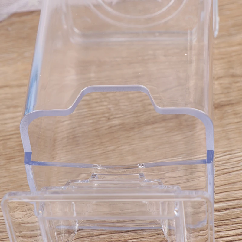 Transparent Nail Art Remover Paper Wipe Holder Container Storage Case Acrylic Makeup Cotton Pad Box Make Up Nail Styling Tools