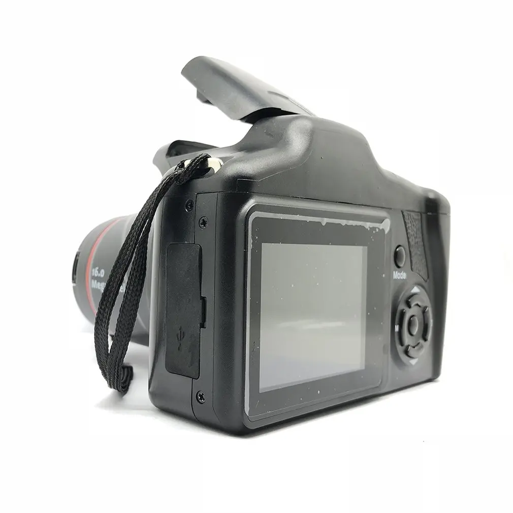 XJ05 Цифровая видеокамера SLR 16X цифровой зум 2 8 дюймовый экран 3mp CMOS Max 16MP HD 1080P видео
