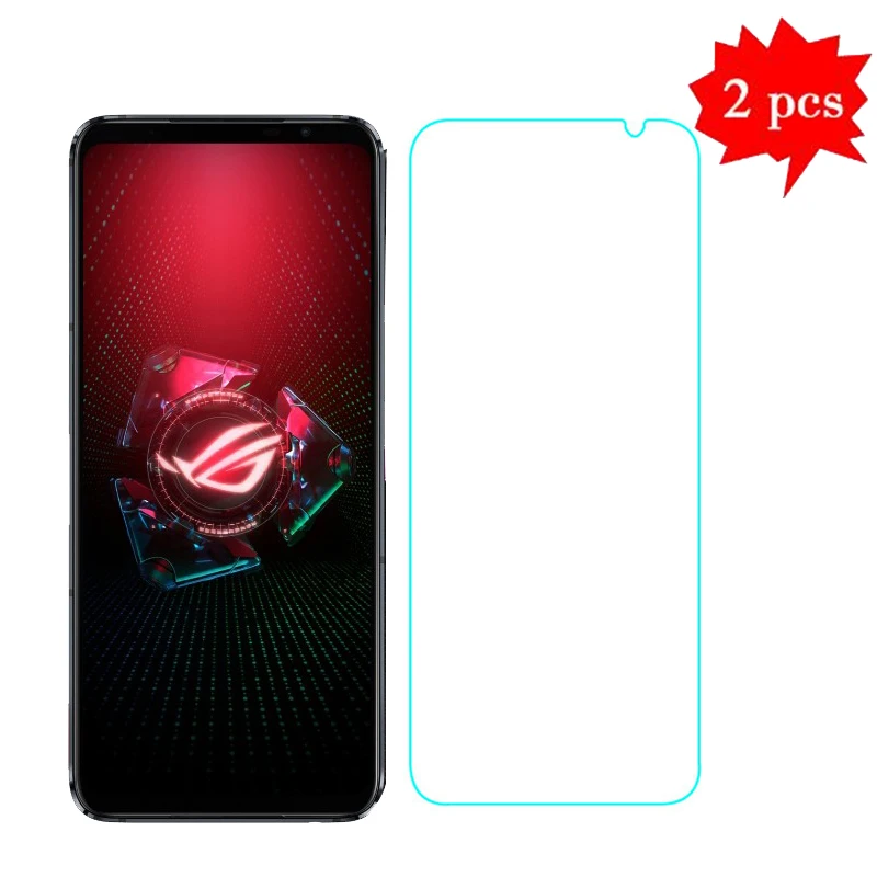 Закаленное стекло для ASUS Zonfone ROG 5 2 шт. защитная стеклянная пленка