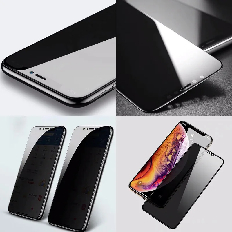 Для iPhone11pro Макс XR XSmax анти конфиденциальности Экран протектор 9D полное покрытие