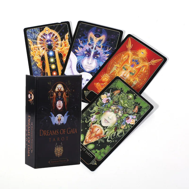 High quality  Oracle Dreams of Gaia Tarot Card Board Deck Games Palying Cards For Party Game dreams of gaia tarot pocket edition