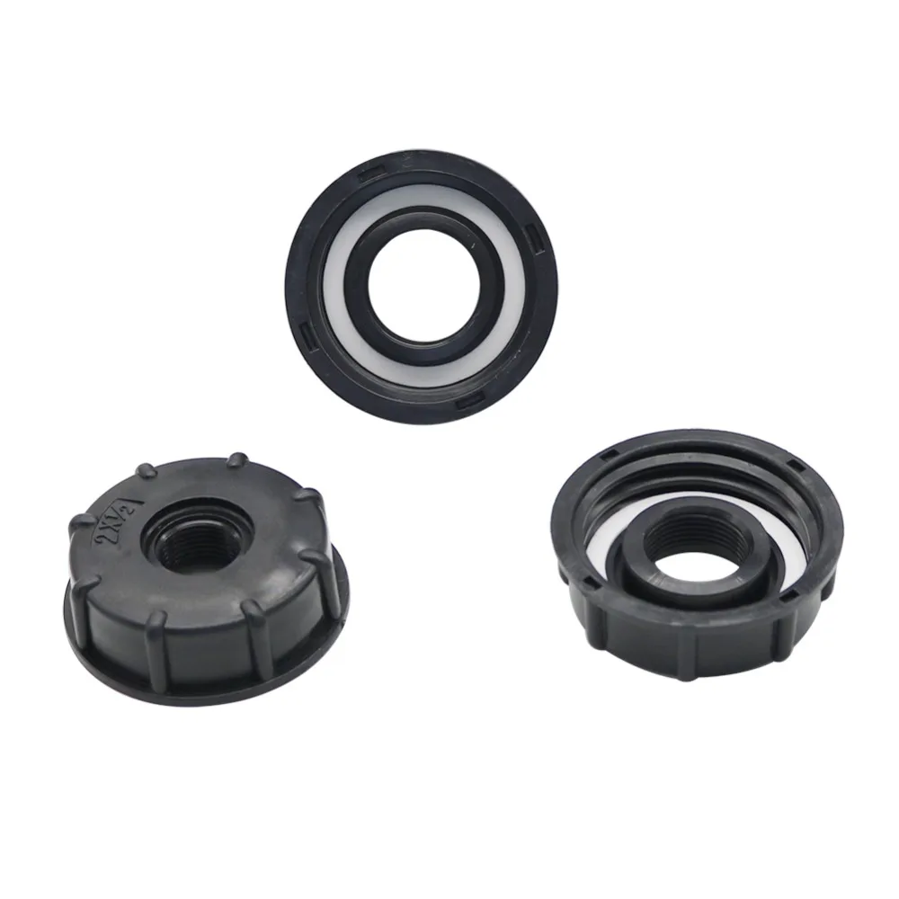 1/2" 3/4" 1" Female Thread IBC Tank Adapter S60 Water Tap Connector Valve Replacement Fitting Garden Irrigation Connection Tool