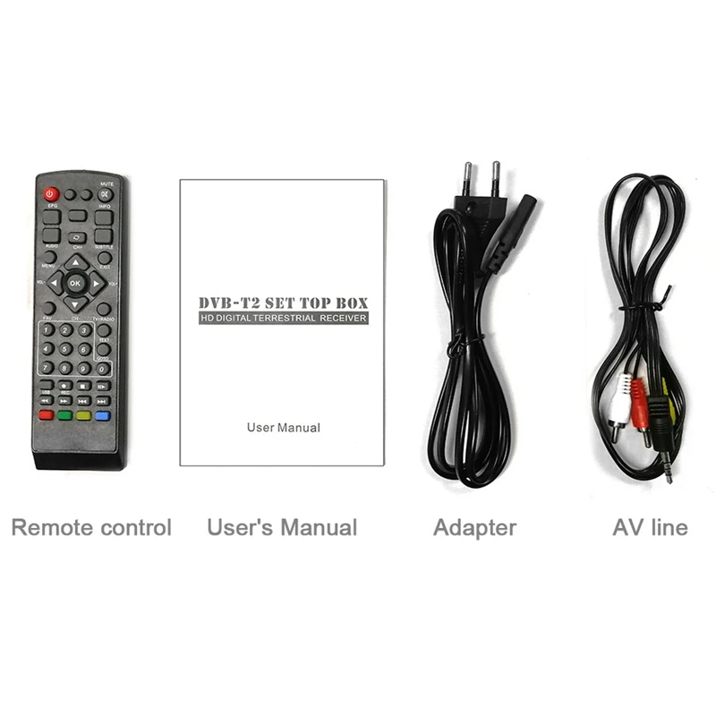 Полностью HD 1080P цифровой DVB-T2 K2 MAX наземный ТВ-тюнер H.265/HEVC встроенный RJ45 LAN поддержка AC3 IP tv DVB T2 телеприставка ЕС Pl