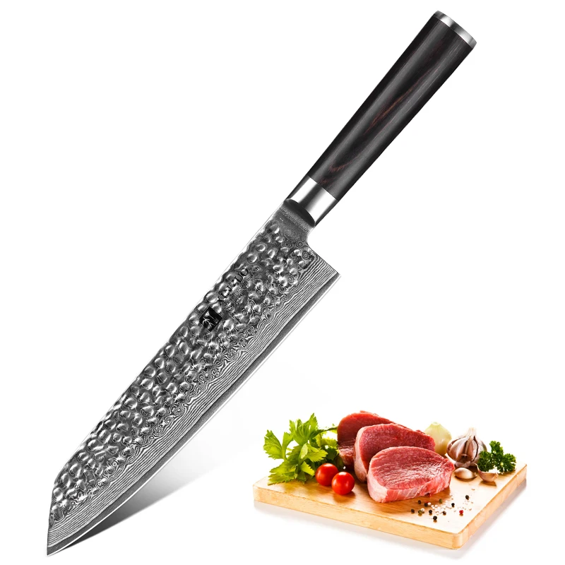 XINZUO 8," дюймовый нож Kiritsuke Gyuto 67 слоев дамасской стали японский VG10 кухонный нож поварские ножи с ручкой Pakkawood