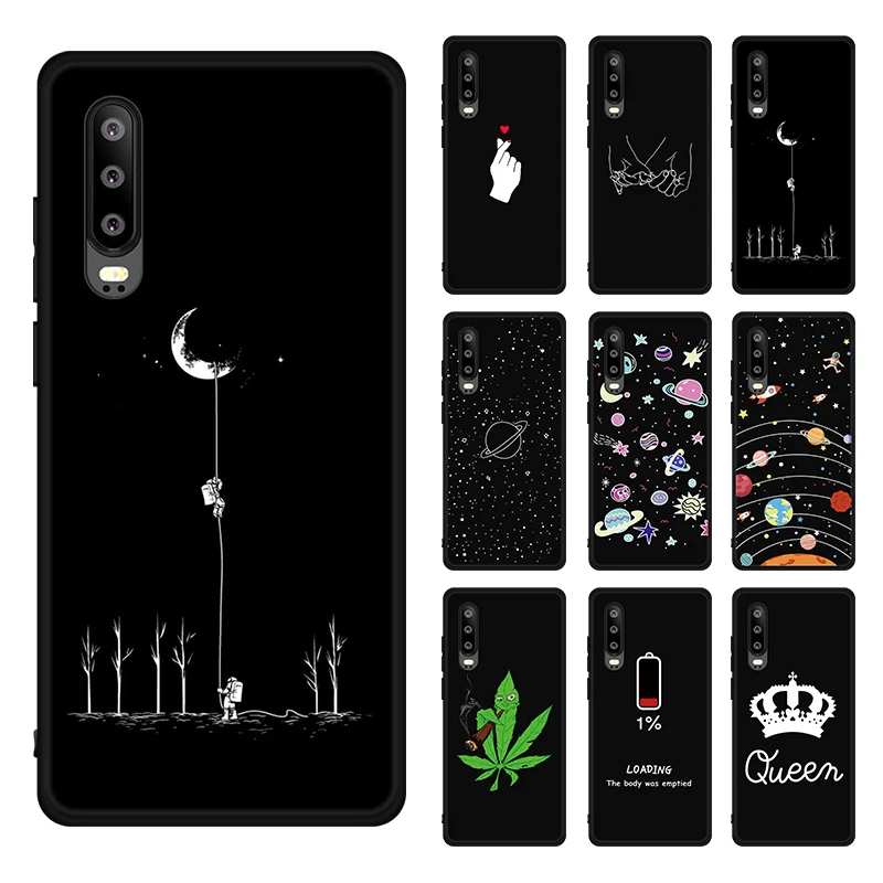 

Case For Huawei Honor 10 9 8 Lite 7A 7C 6C Pro 8X Max 8C Lovely Sky Cartoon Pattern Phone Cover for Huawei Y6 Y7 Y5 Prime 2018