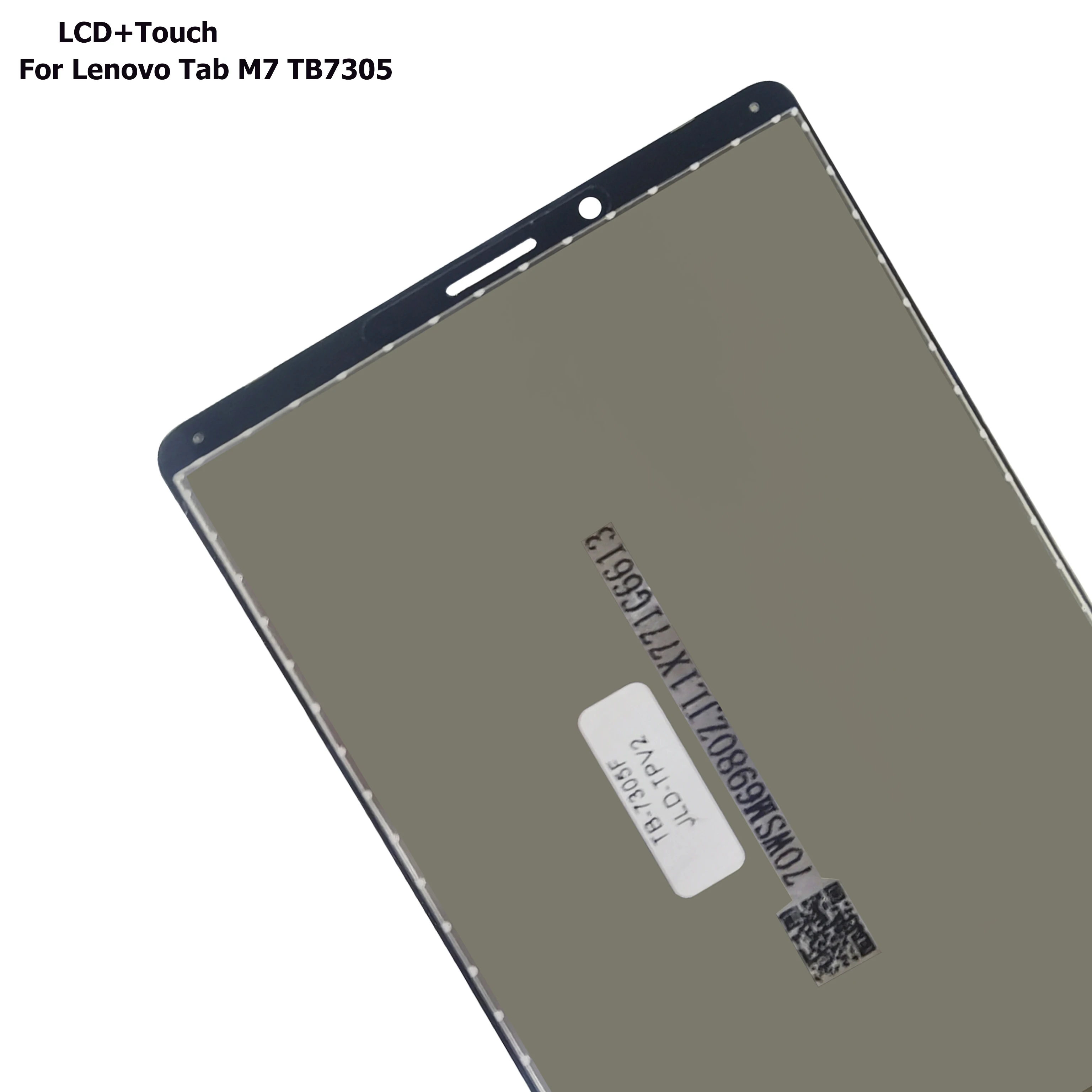레노버 탭 M7 TB-7305 TB-7305F TB-7305i TB-7305x LCD 디스플레이 터치 스크린, 3G 4G 와이파이 디지타이저 어셈블리, 테스트 완료 7 인치 LCD