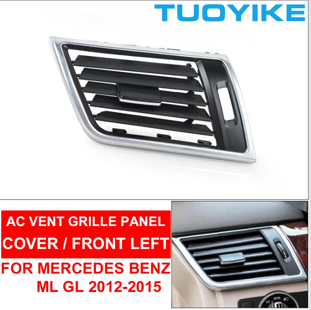 Car Front AC Air Conditioner Vent Grille Outlet Panel Cover Replacement For Mercedes BENZ ML GL ML320 ML350 GL350 GL450 2012-15