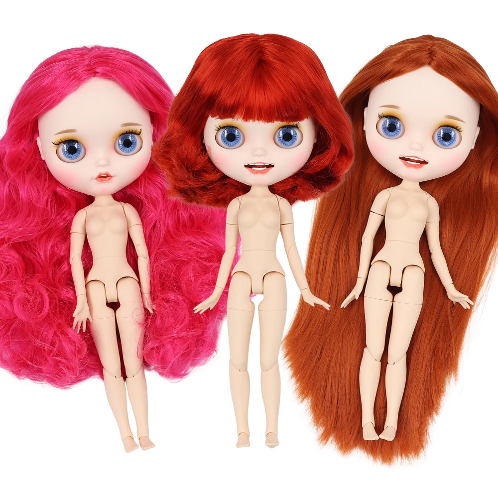 Ледяная DBS blyth кукла 1/6 игрушка совместное тело белая кожа матовое лицо