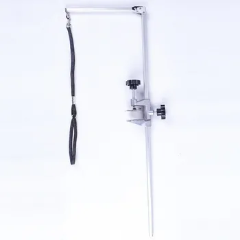 

Foldable Cat Dog Grooming Arm 76cm Stainless Steel Pets Grooming Table Suspension Bracket with sling Pet Beauty Support Frame