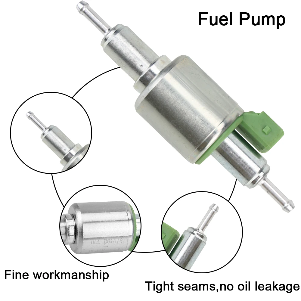 Pompe à carburant universelle pour voiture - 12 V/24 V - Compteur