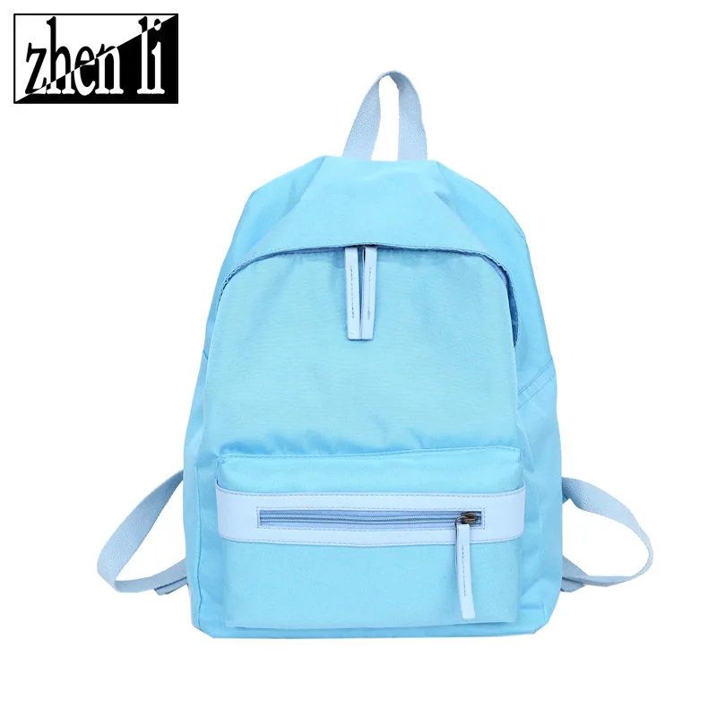 

2019 New Style Casual Backpack Cross Border Amazon Candy-Colored WOMEN'S Backpack EBay Supply of Goods Shoulder WOMEN'S Bag