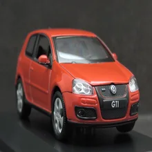 Высокая симуляция 1/43 Volkswagen Golf GTI 5-го поколения MK5 литая винтажная модель автомобиля ностальгическая Миниатюрная модель игрушки-машины