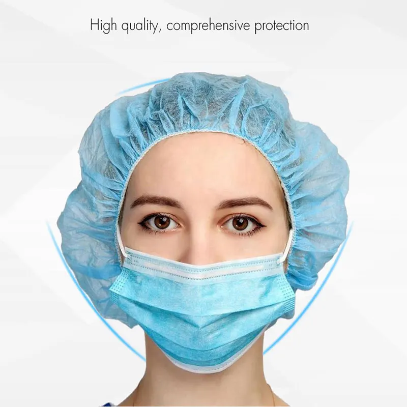 

Disposable Nonwoven Fabric Dustproof Face Mask Three Layer Disposable Daily Use Face Mask 50 Pcs/Lot