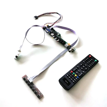 

For LP156WF1-TLE1/TLF1 T.V56 display controller drive card WLED LVDS 40Pin 15.6" HDMI VGA USB RF 1920*1080 laptop panel DIY kit