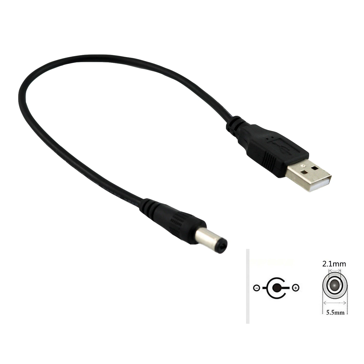 USB 2 0 Тип A штекер в постоянный ток 5 мм x 1 В DC разъем питания удлинитель зарядного