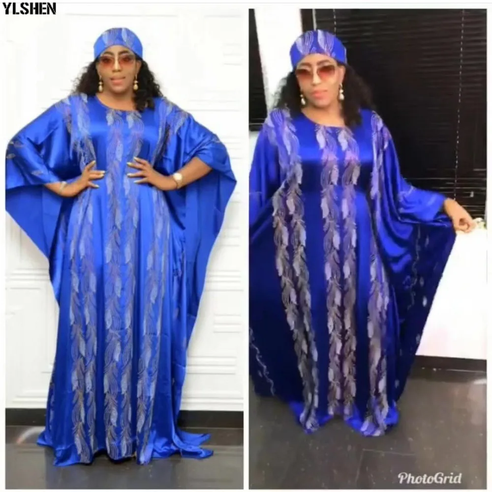 African Dresses For Women 2019 Africa Clothing Abaya Dubai Muslim Long Dress High Quality Length Fashion African Dress For Lady 01