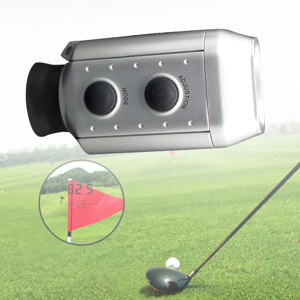 Measuring Tool Scope Optic Golf Rangefinder Digital 7X Magnification Professional Telescope Handheld Outdoor Meter Portable