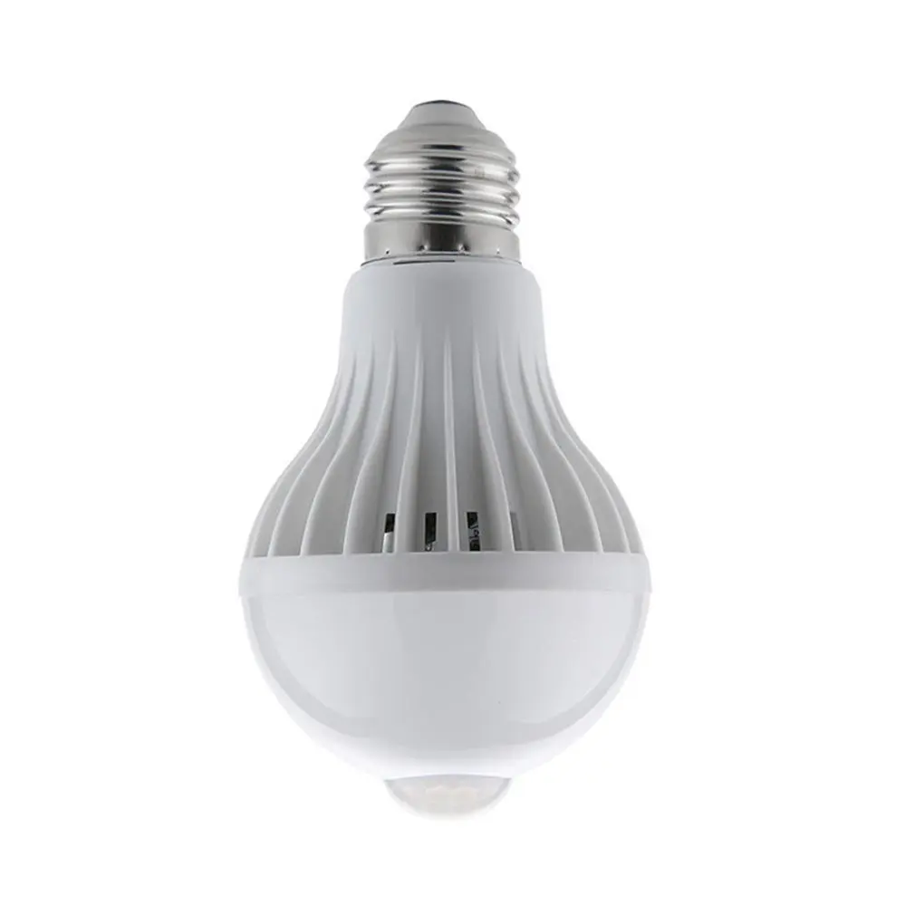 

2018 New E27 LED Bulb Night Light Infrared Sensor Human Induction 360 Degree Wall Cabinet Energy Saving Bulb Lamp 5W/7W/9W