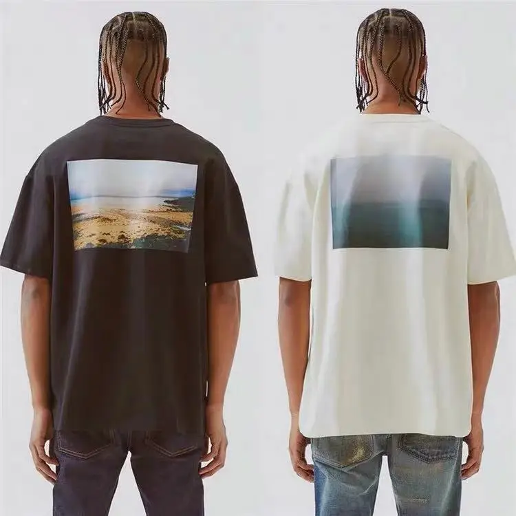 

Best Version 1:1 Essentials Fog Style Women Men Printed T shirts tees Hiphop Streetwear Men Casual Cotton T shirt Summer Style