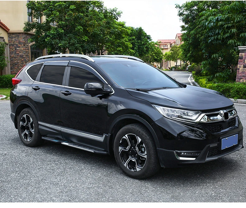 Алюминиевый сплав Багажник На Крышу для Honda CRV CR-V- высокий стиль балка рельсов поддержки для багажа Топ крест бар стойки рейку коробки