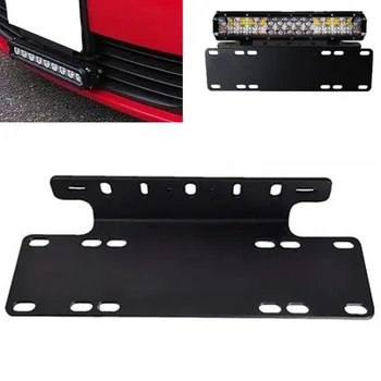 

T077 License Plate Light Mounting Bracket Led Light Strip Drive Light Digital Board Mounting Bracket Auto Parts