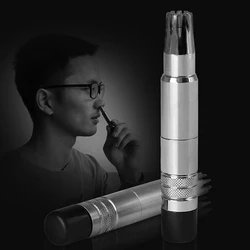 New Stainless Steel  Portable Manual Nose Trimmer For Shaving Nose Ear Hair Trimmer Shaver Face Care for Men Washable Device