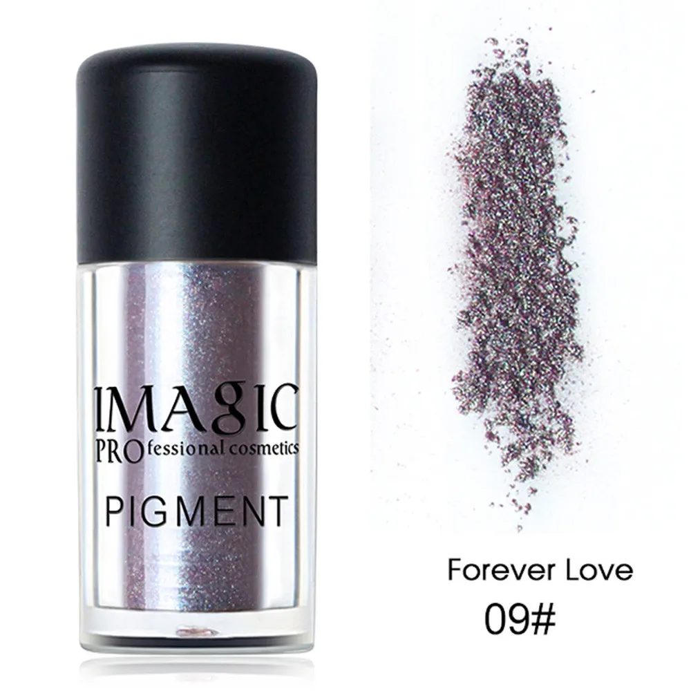 Imagic Cosmetics Тени Для Век, цветные Тени Для макияжа, профессиональная блестящая пудра Для Век, 9 цветов, палитра Для макияжа