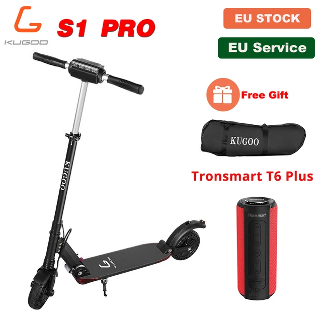 US $324.99 Free Tronsmart T6 Plus KUGOO S1 PRO Folding Electric Adult Scooter 350W 30KMH LCD Display e Scoo