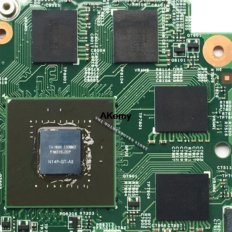 12307-2 ПРБ VKJ89 REV: A00 для DELL 5437 3437 ноутбук материнская плата Процессор i7 4500U GT750M 2G DDR3 тесты работы