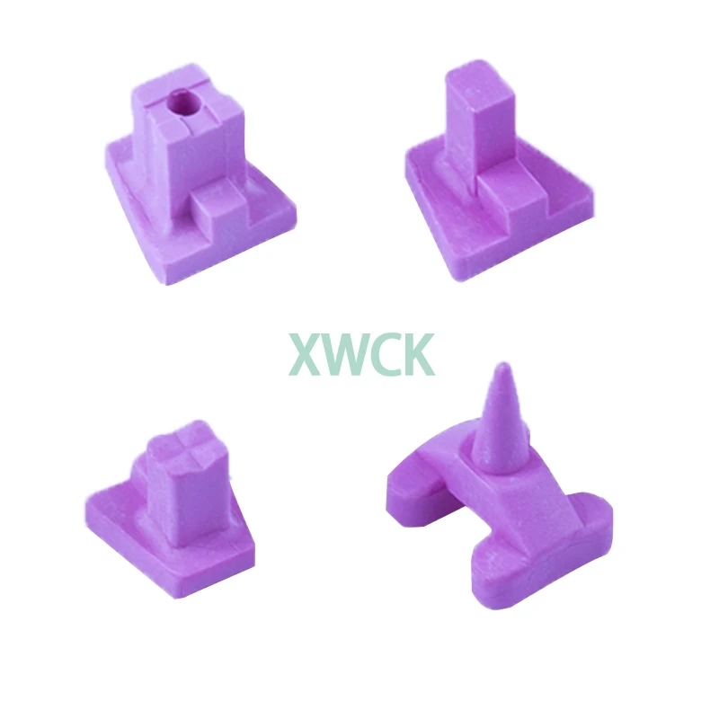 High quality Dental Lab Ceramist Tool Ceramic Firing Pink Pegs for Single Porcelain Crown Oven Tray |