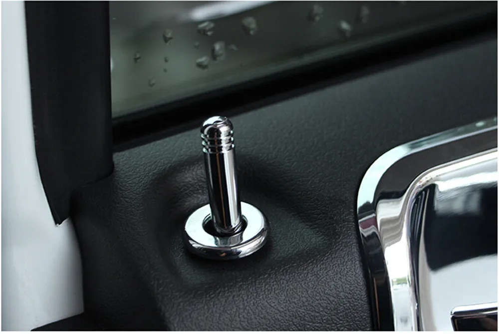 4 шт./компл. ABS хромированной отделкой для Jeep Liberty компас Grand Cherokee Dodge путешествие 2011- авто аксессуары дверь стопорное кольцо Крышка