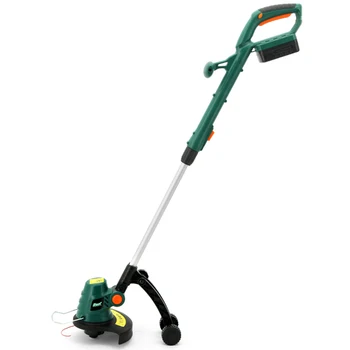 

18V Lithium Cordless Grass Trimmer Lawn Mower Adjustable Handles Garden Power Trimmer 1500mAh Charging Time 4 Hour