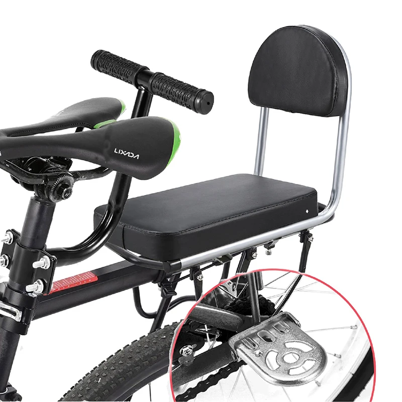Велосипедное заднее сиденье велосипедное седло детское сиденье с задней спинкой MTB Велосипедное заднее седло из искусственной кожи подушка для велосипедных частей