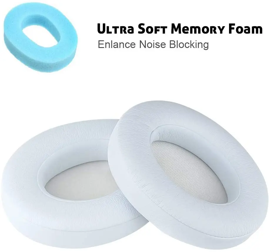 Studio 2 Earpads Replacement Ear Cushion Pads Muffs Parts Compatible with Beats Studio 2 0 Wireless Over Ear Headphones