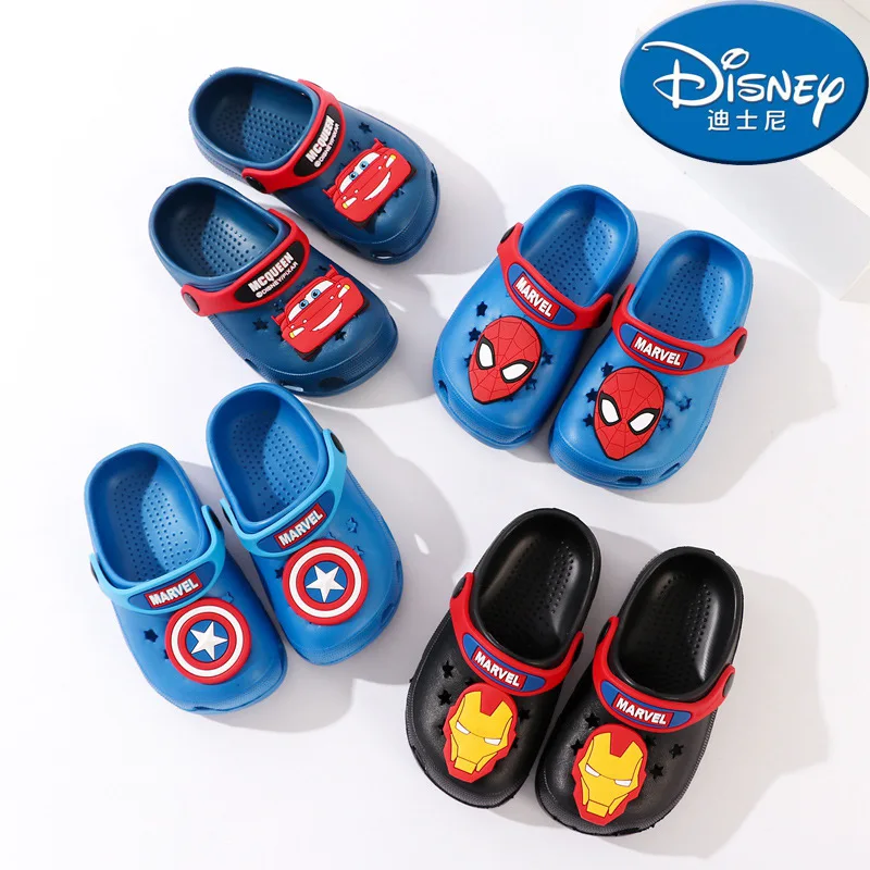 Disney sandalias con agujeros para y zapatos antideslizantes de princesa para natación y playa, novedad de verano|Zapatillas| -