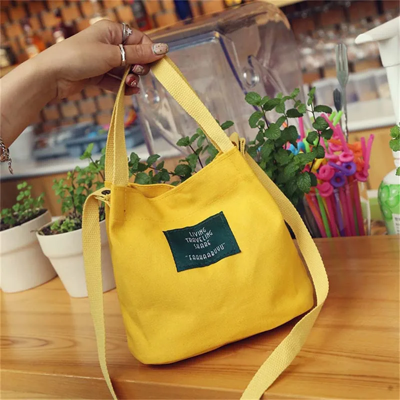 Портативный Малый мешок обеда для женщин и мужчин Ланч-бокс Tote Bento Pouch контейнер для еды школьные сумки для хранения еды черный ShoulderBag