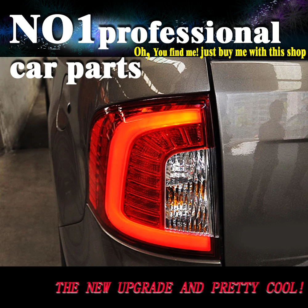 Special Offers car accessories TailLight For Ford Edge Taillights 2011-2014 LED Tail Lamp Rear Lamp DRL+Brake+Park+Signal light edge Back light