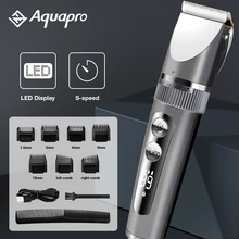 2021 USB Electric Hair Clippers LED Screen Rechargeable Shaver Cordless Beard Trimmer Men Barber Hair Cutting Machine for men