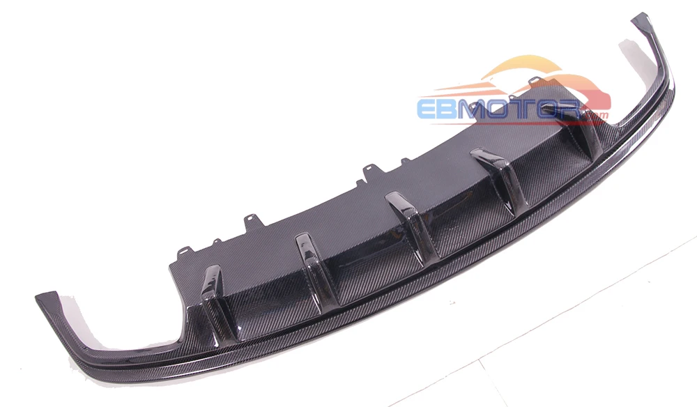 ebmotor-com MTM Real Carbon Fiber Rear Diffuser Lip For Audi A7 Standard 2016UP  3