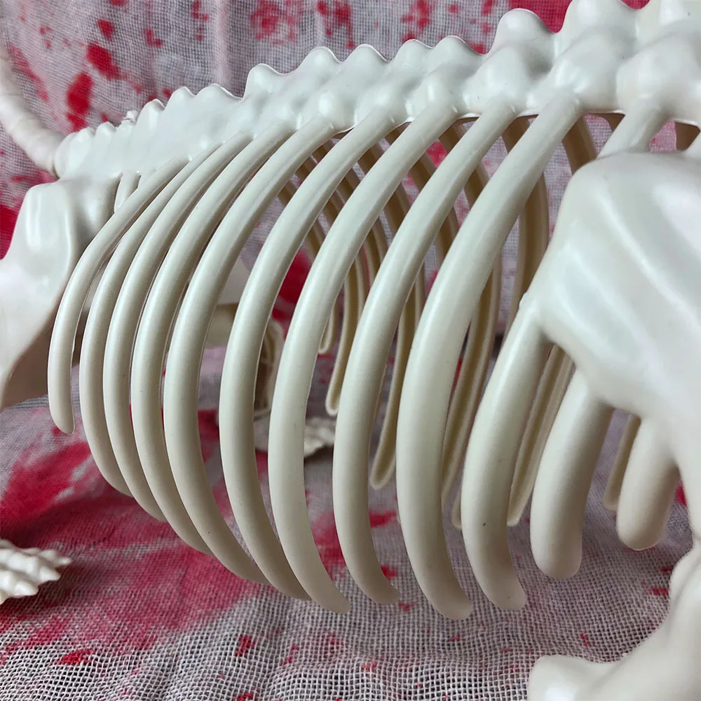 Хэллоуин украшения скелет животного собака кости бар череп Хэллоуин ужас дом реквизит для украшения вечеринки