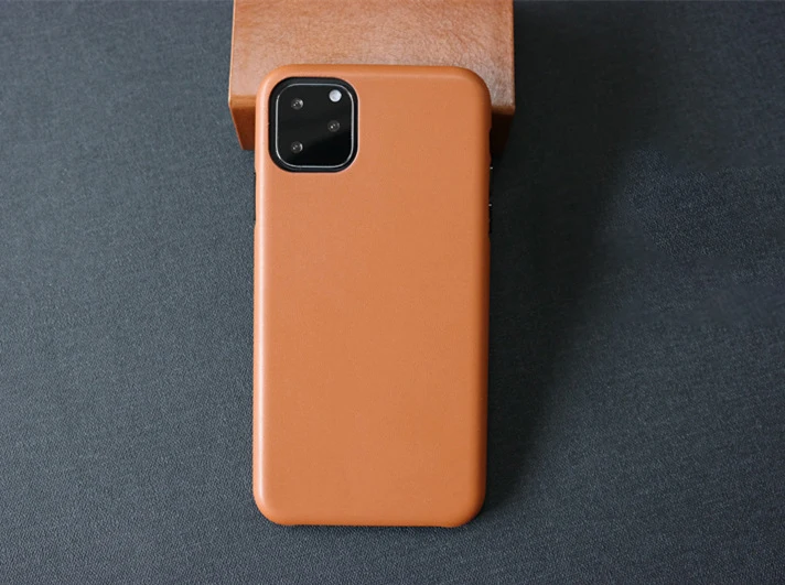 Кожаный чехол для iPhone 11/11Pro, тонкая задняя крышка, защелкивающийся чехол для Apple iPhone