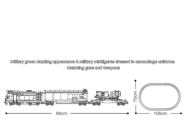 KAZI Electric building block Technical Train series railway track laying machine engineering educational assembling toy 23