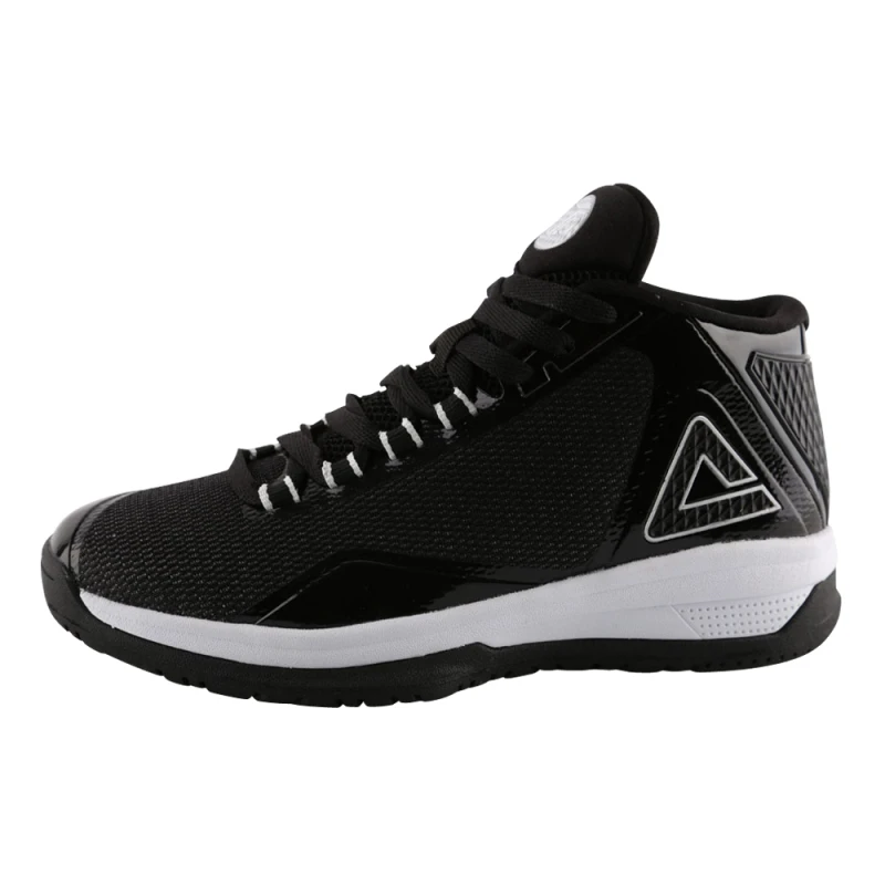 Баскетбольная обувь спортивная обувь кроссовки Тони Паркер профессиональные, с амортизацией подошва из дышащего сетчатого материала безопасности баскетбольные кроссовки для детей - Color: black