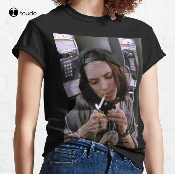 

Классическая футболка Winona Ryder, японская футболка