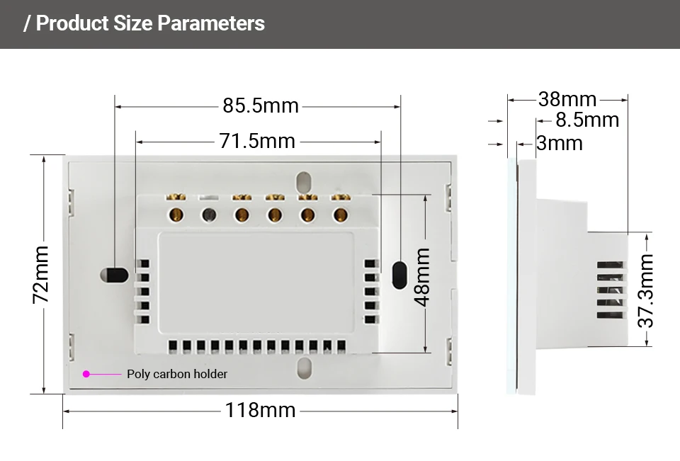 de cortina, Tuya App Control, compatível com