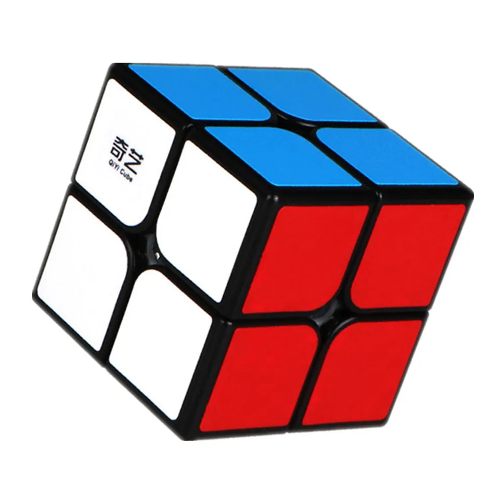 Magic Cube Puzzle Speed Cube Puzzle Cube Educational Toys Magic Puzzle Toy Puzzle Toys QiYi QiDi 2X2 Magic Cube 2 By 2 Cube Speed Pocket Puzzle For Children Gift