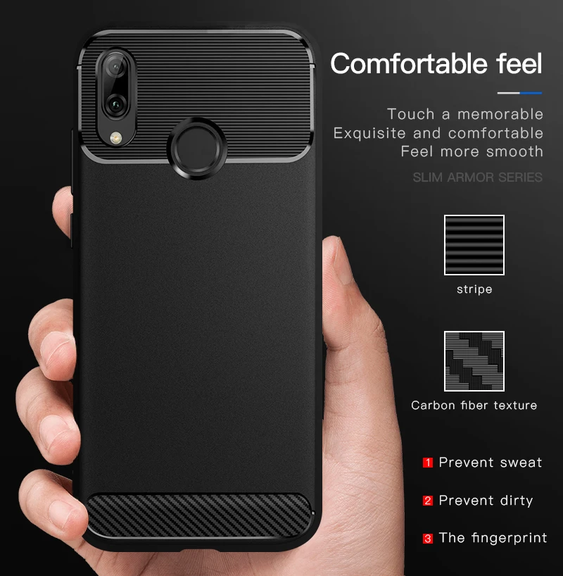 

Slim Armor Series Case For Huawei Honor 10 Mate 10 Lite P Smart Plus 2019 Case Frosted TPU Soft Shell Honor10 Lite Light Case