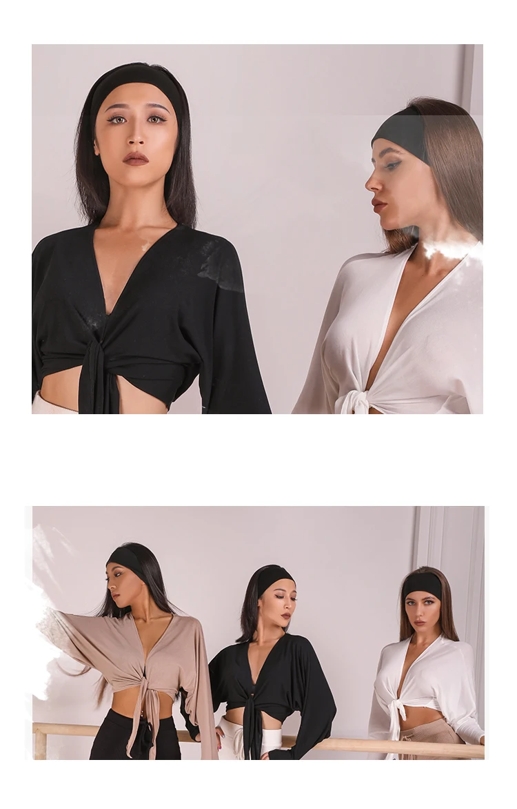 ZYMdancestyle лента для волос# FDH Женская одежда для латинских танцев аксессуары для волос